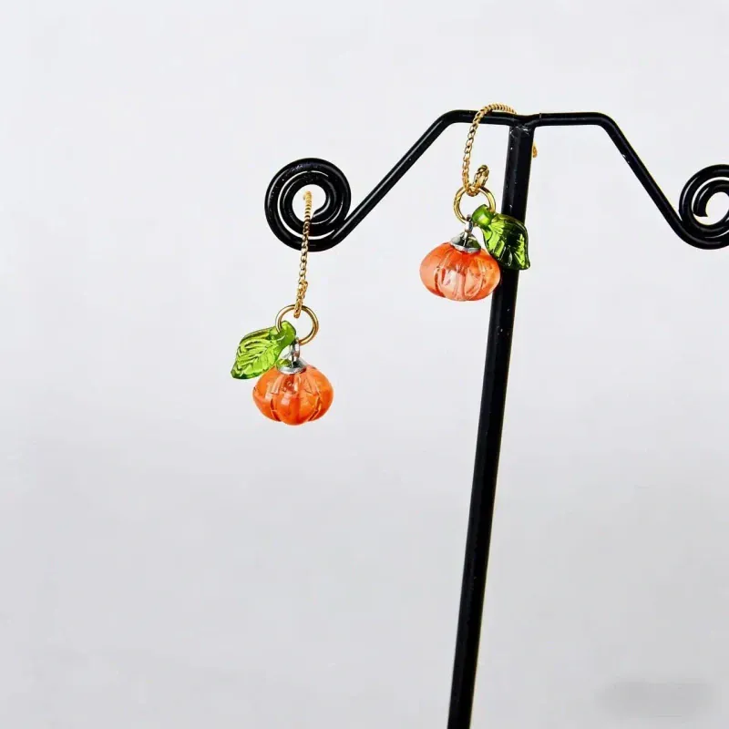 Crystal Pumpkin Pendants [10pcs] - Image 8