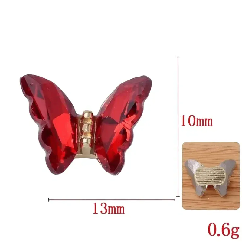 Diamond Butterfly Pendants [10pcs] - Image 4
