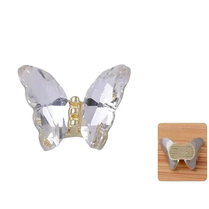 Diamond Butterfly Pendants [10pcs] - Image 5