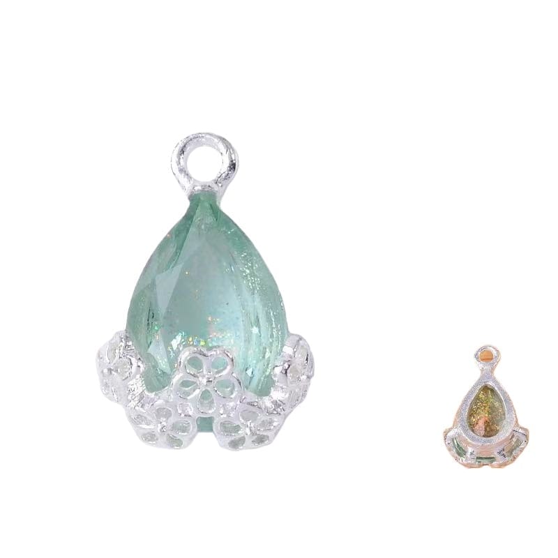 Diamond Droplets-Silver Base2 [10pcs] - Image 12