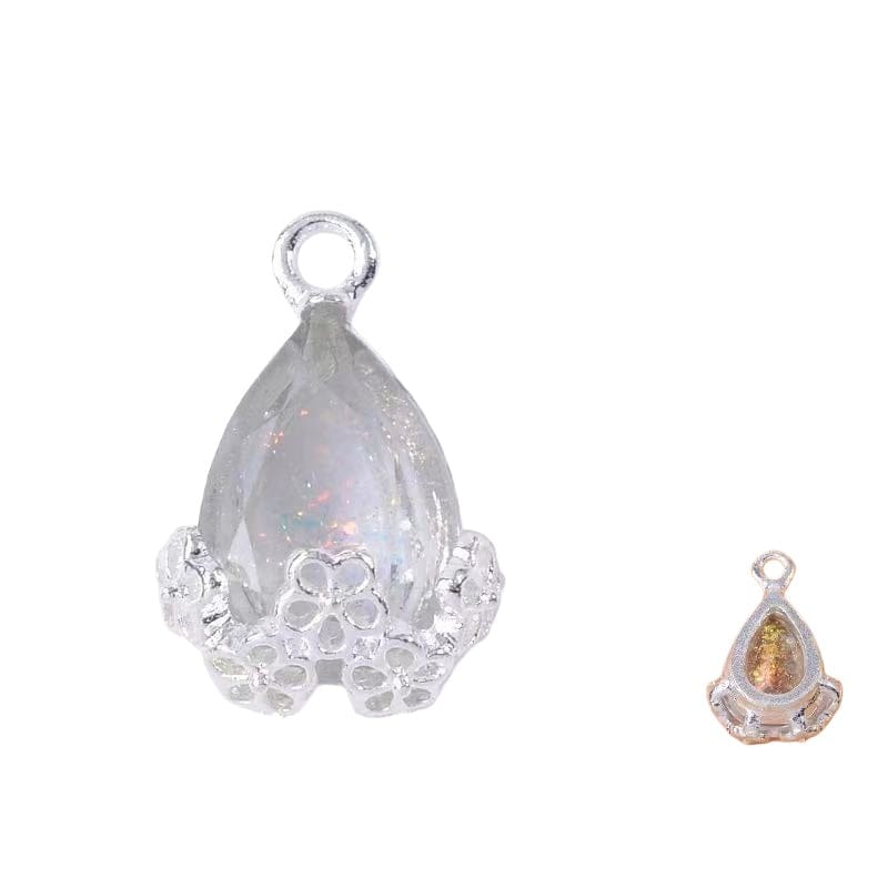 Diamond Droplets-Silver Base2 [10pcs] - Image 15