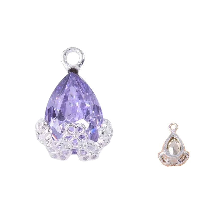 Diamond Droplets-Silver Base2 [10pcs] - Image 21