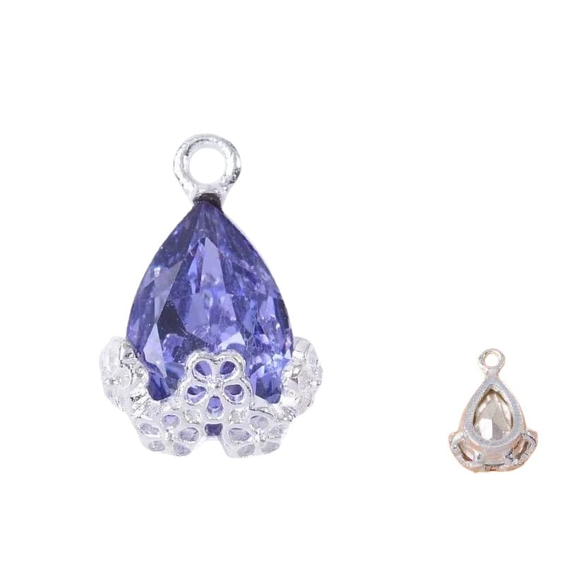 Diamond Droplets-Silver Base2 [10pcs] - Image 22