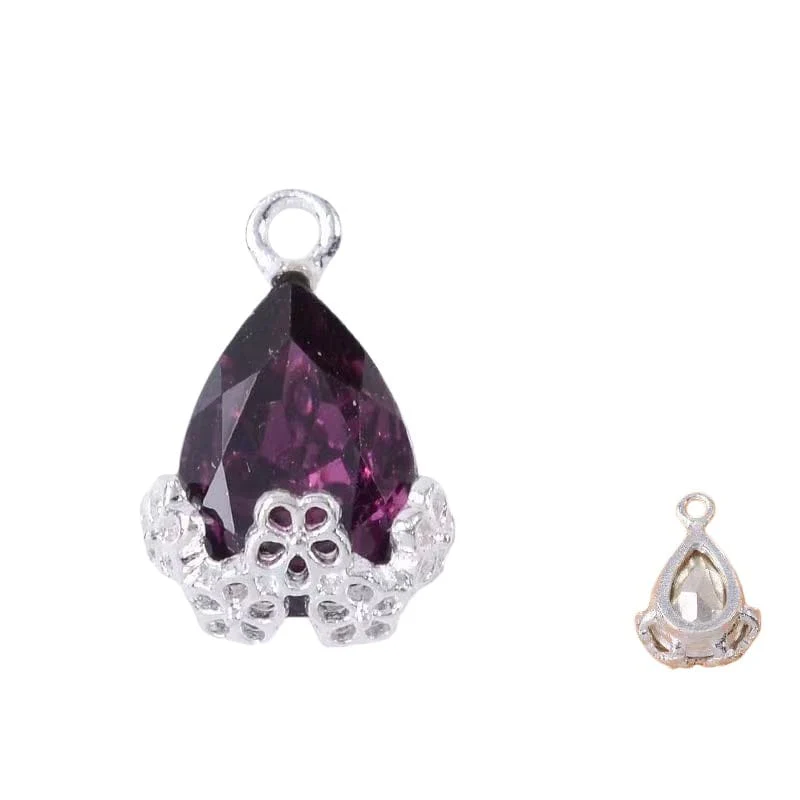 Diamond Droplets-Silver Base2 [10pcs] - Image 26