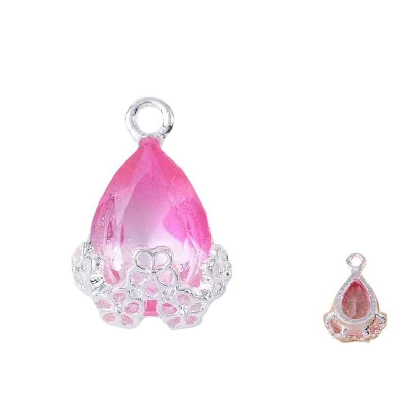 Diamond Droplets-Silver Base2 [10pcs] - Image 42