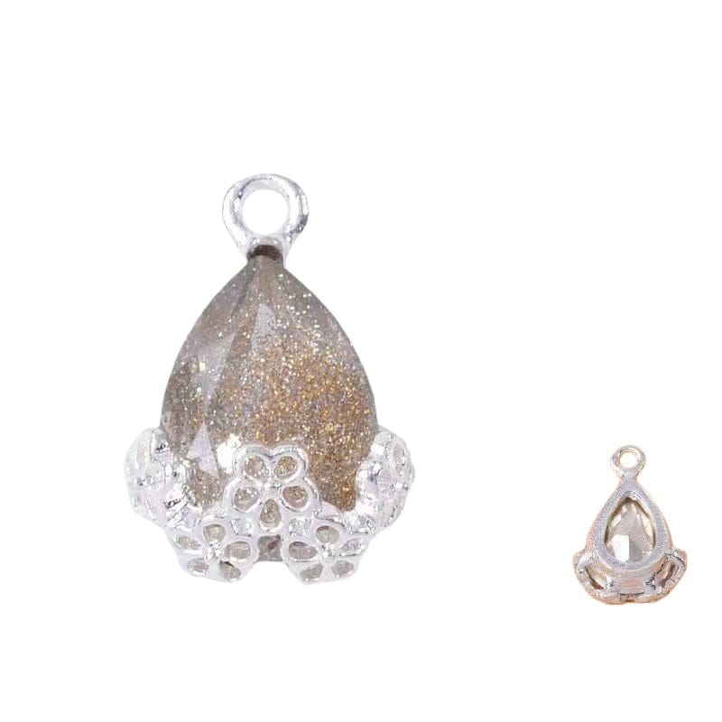 Diamond Droplets-Silver Base2 [10pcs] - Image 49