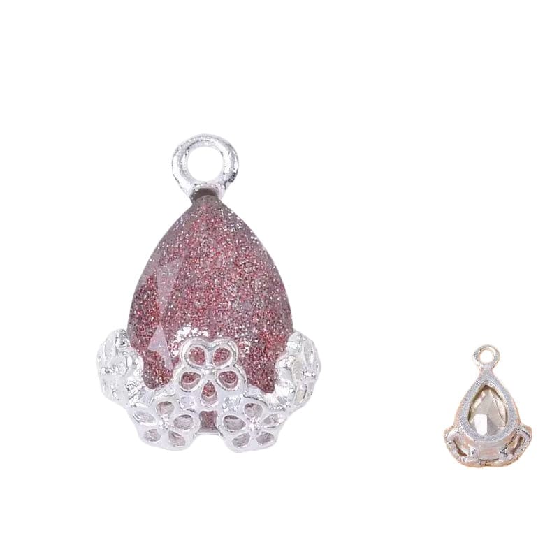 Diamond Droplets-Silver Base2 [10pcs] - Image 50