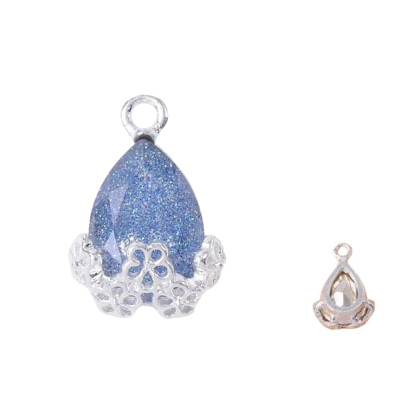 Diamond Droplets-Silver Base2 [10pcs] - Image 52