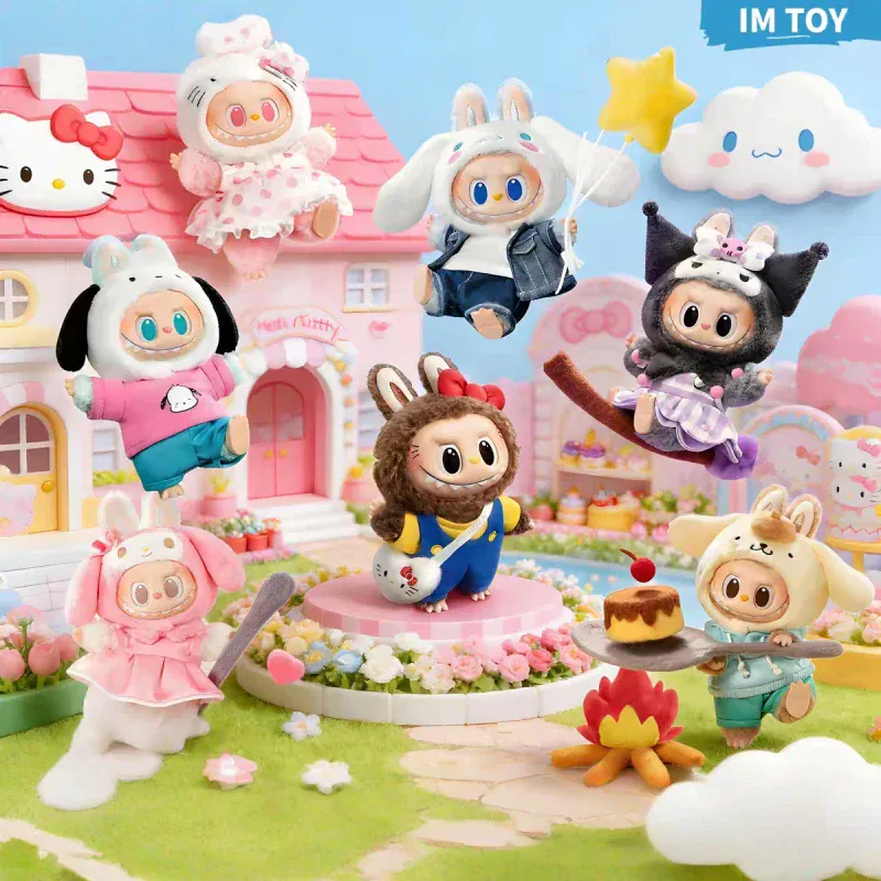 Labubu The Monsters × Sanrio Characters Series Blind box - Image 3