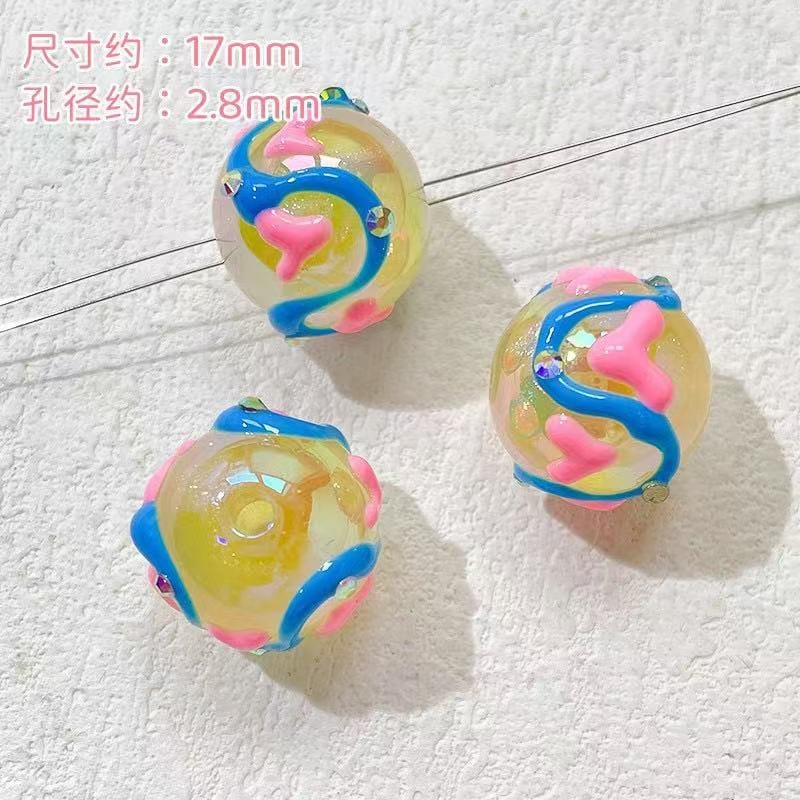 Ins Drawn Penbeads[10pcs] - Image 22