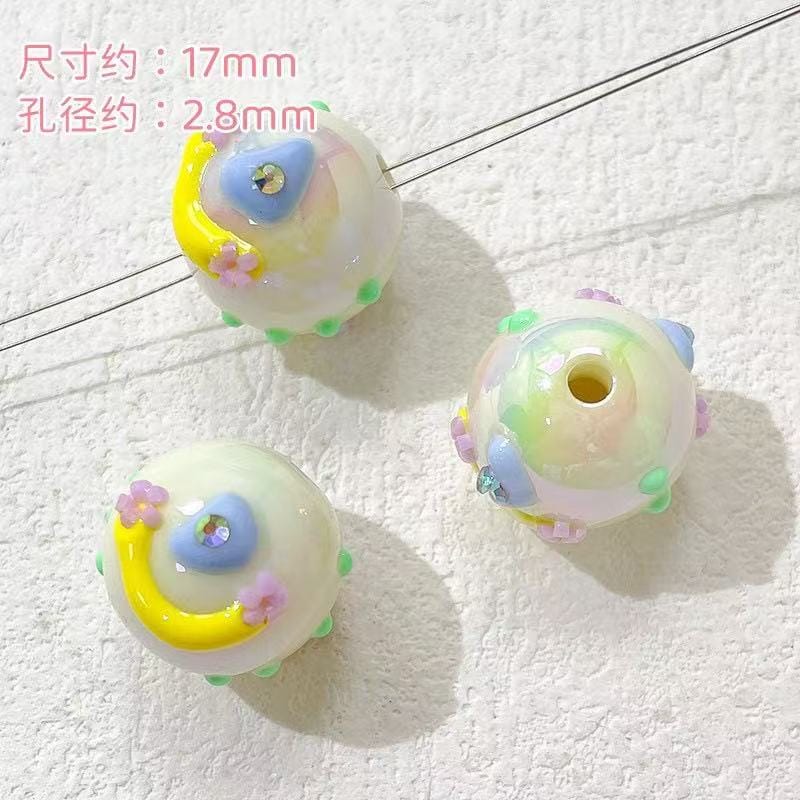 Ins Drawn Penbeads[10pcs] - Image 24