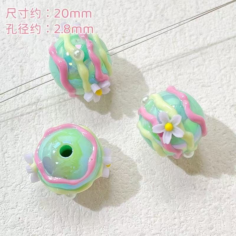 Ins Drawn Penbeads[10pcs] - Image 25