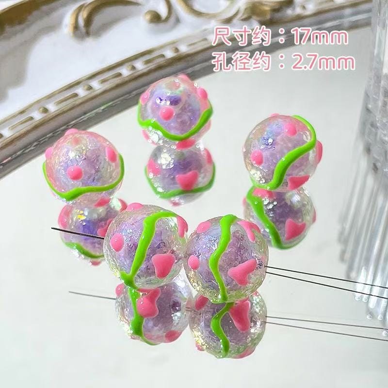 Ins Drawn Penbeads[10pcs] - Image 39