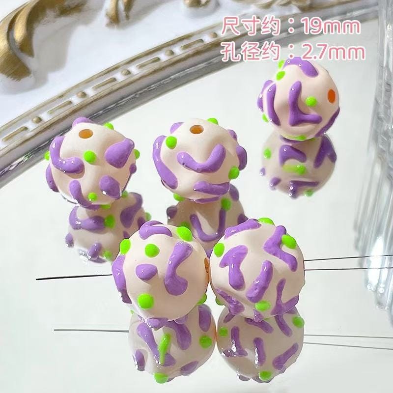 Ins Drawn Penbeads[10pcs] - Image 41