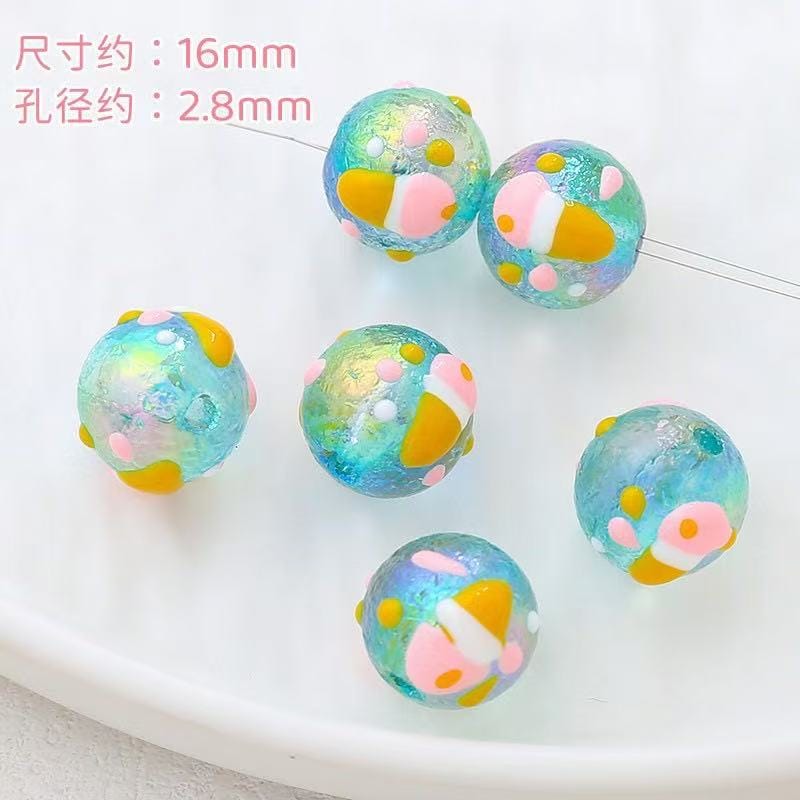 Ins Drawn Penbeads[10pcs] - Image 57