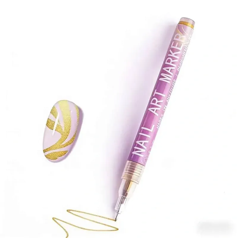 Colors Nails Art Pens Set [12pcs] - Image 10