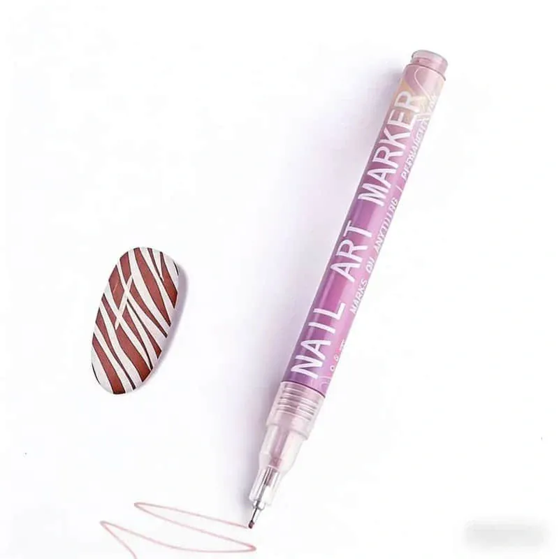 Colors Nails Art Pens Set [12pcs] - Image 11