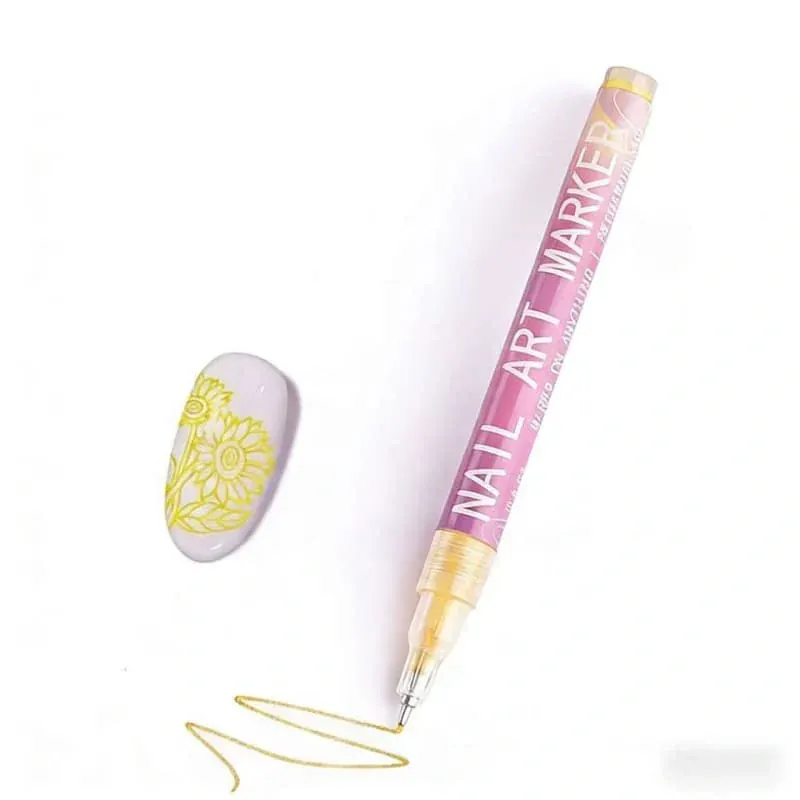 Colors Nails Art Pens Set [12pcs] - Image 12