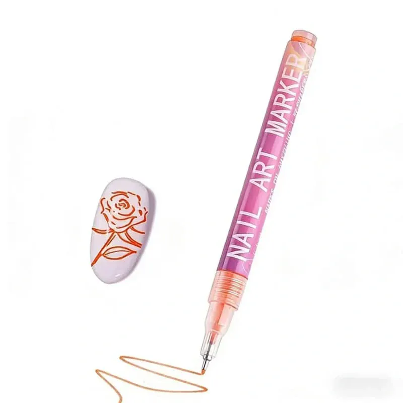 Colors Nails Art Pens Set [12pcs] - Image 5