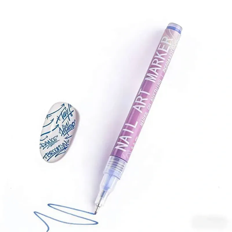 Colors Nails Art Pens Set [12pcs] - Image 6