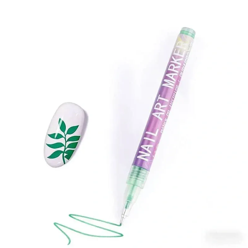 Colors Nails Art Pens Set [12pcs] - Image 9