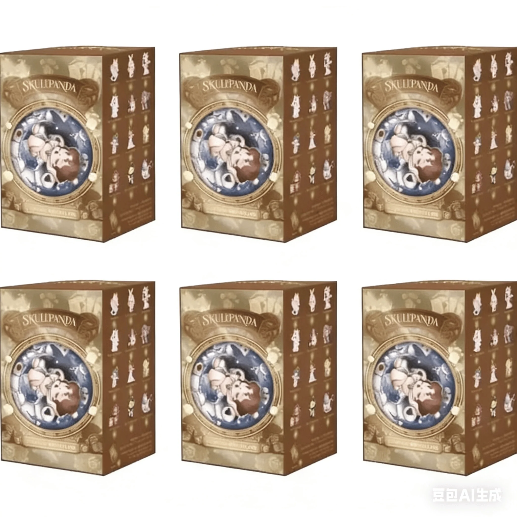 Extraordinary scenes skull panda Blind box - Image 17