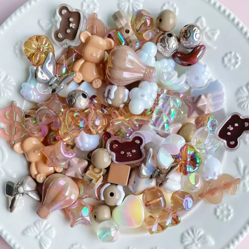 Irregular Round Beads Mix [100g] - Image 12