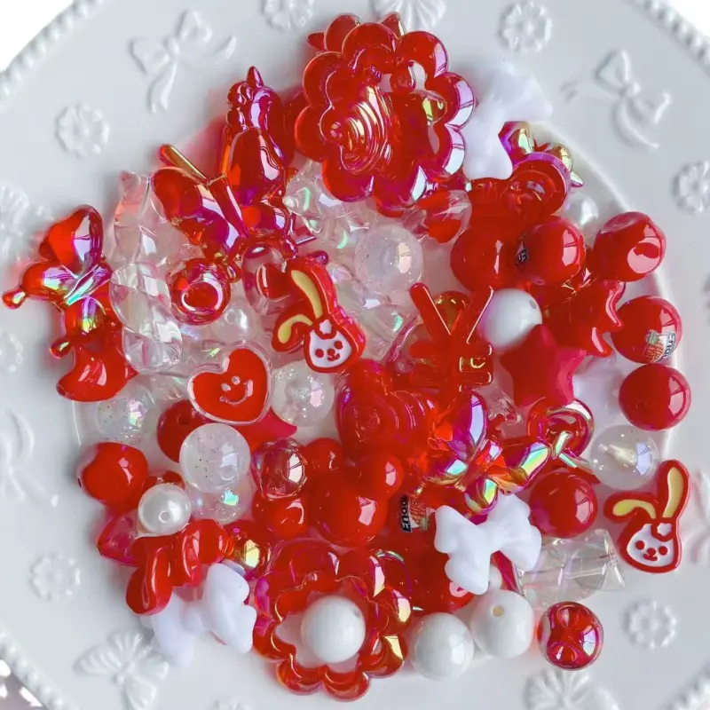 Irregular Round Beads Mix [100g] - Image 6