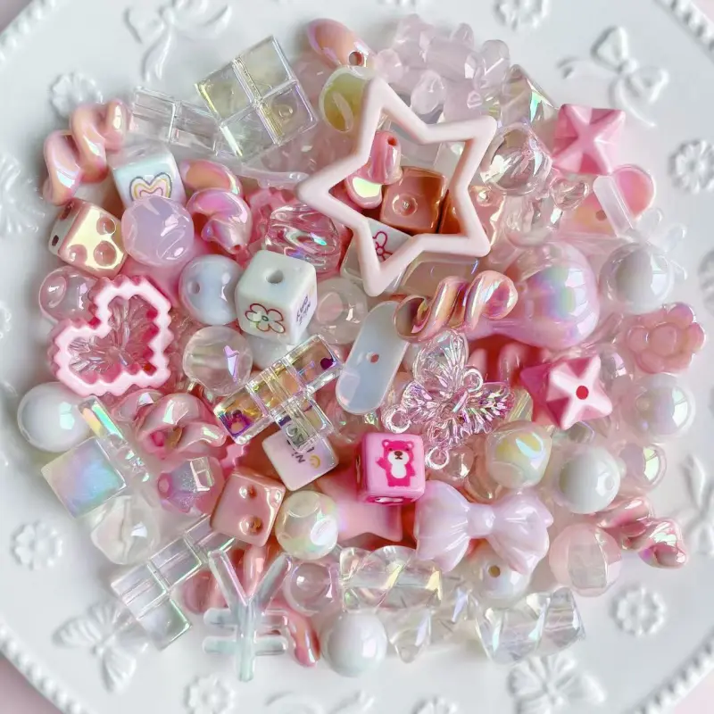 Irregular Round Beads Mix [100g] - Image 7