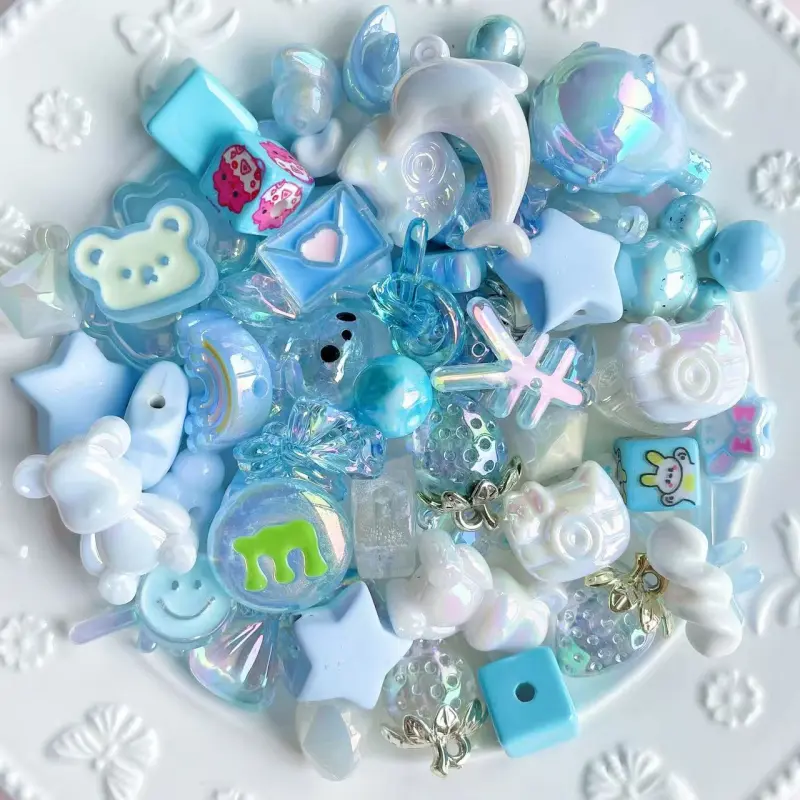 Irregular Round Beads Mix [100g] - Image 9