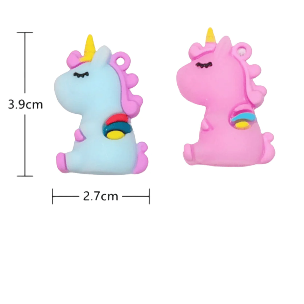 Unicorn Keychain Pendants [10pcs] - Image 9