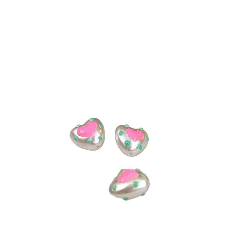 Heart-Shaped Penbeads [10pcs] - Image 7
